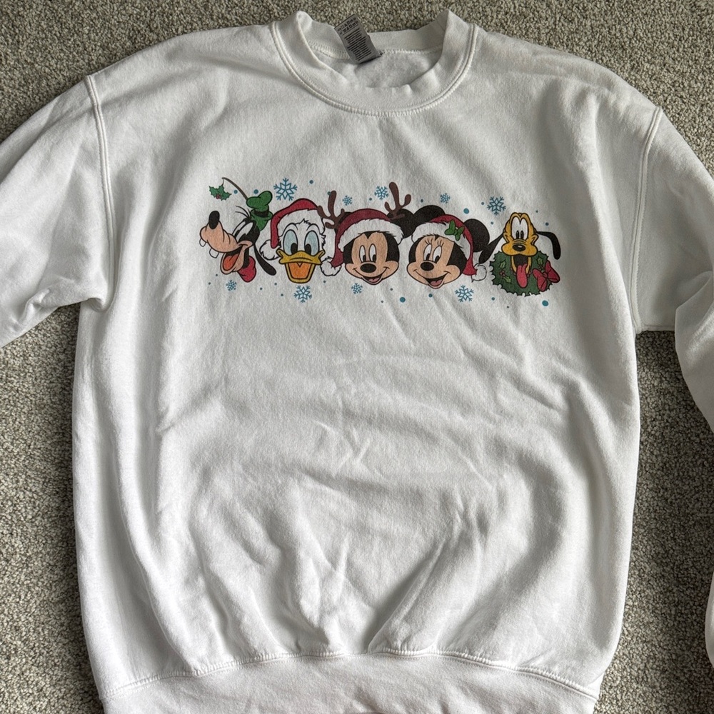 Disney Christmas crewneck sweatshirt